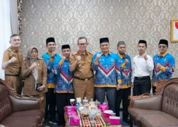 Fahrizal Darminto menerima audiensi dari PGMNI Provinsi Lampung