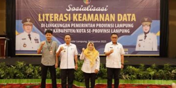 Pemprov Lampung Gelar Sosialisasi Literasi Keamanan Data dilingkungan Pemerintah Provinsi Lampung