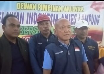Relawan Anis Lampung Kunjungi Desa Rejomulyo, Optimis Menang