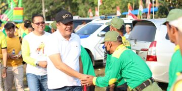 Bupati Lampung Tengah Lepas Peserta Jalan Sehat