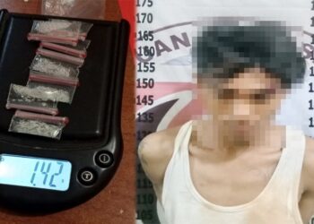 Bandar Narkotika Asal Gedung Meneng Ditangkap, Polisi Sita 7 Bungkus Sabu dan Beberapa Plastik Klip Bertuliskan Harga