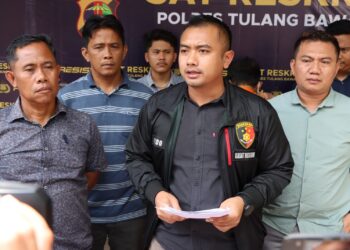 Tekab 308 Presisi Polres Tulang Bawang Tangkap Pelaku Pembunuhan Sadis di Gedung Meneng
