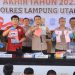 Polres Lampung Utara Ungkap 849 Kasus Gangguan Kamtibmas Selama 2023