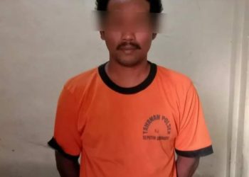 Bejat ! Seorang Ayah Gagahi Putri Kandung Sendiri Hingga 7 Kali,Pelaku Ditangkap Polsek Seputih Surabaya
