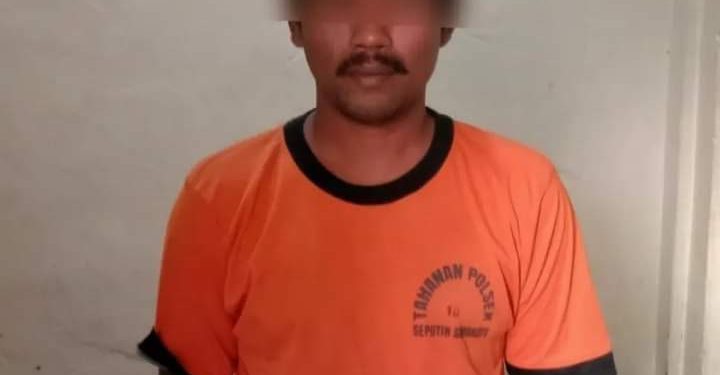 Bejat ! Seorang Ayah Gagahi Putri Kandung Sendiri Hingga 7 Kali,Pelaku Ditangkap Polsek Seputih Surabaya