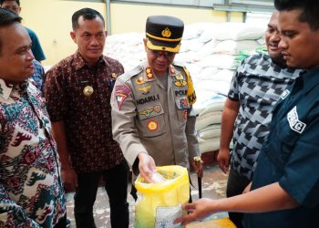 Kapolres Tubaba Lepas Penyaluran Bantuan Pangan CBP Tahap Dua