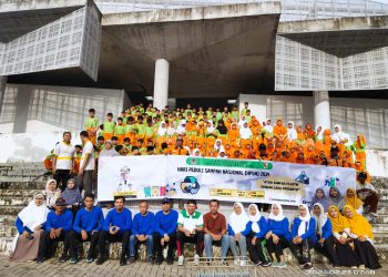 Peringati HPSN 2024, Pemkab Tubaba Gelar Aksi Bersih-bersih