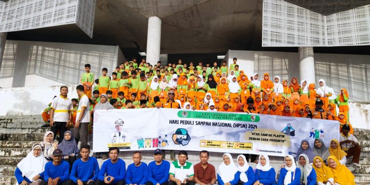 Peringati HPSN 2024, Pemkab Tubaba Gelar Aksi Bersih-bersih