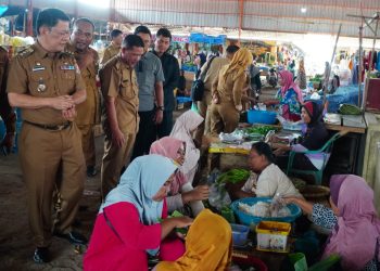 Jelang Ramadhan, Pj. Bupati Monitoring Pasar Tradisional