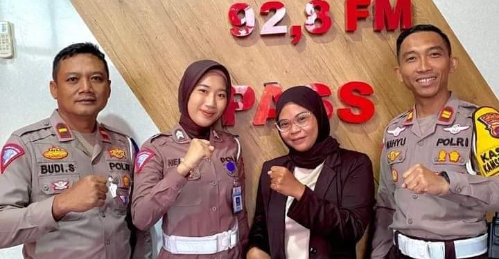 Ops Keselamatan Krakatau 2024, Kasat Lantas Beri Himbauan Lewat Rapemda Lampung Tengah