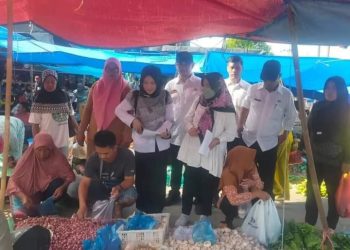 Menjelang Bulan Suci Ramadhan Tim Gabungan Monitoring Guna Mengecek ke-stabilan Harga Dan Ketersediaan Bahan Pokok Pangan