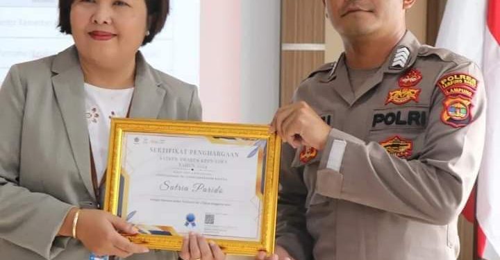 Polres Lampung Barat Sabet Empat Penghargaan Satker Award Tahun 2024 Dari Kppn Liwa
