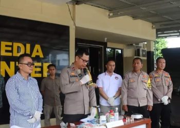 Polisi Bongkar Home Industri Sabu-Sabu Di Lampung Timur
