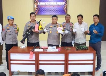 Mantan Tentara, Terlibat Kepemilikan Senpi Rakitan Dan Uang Palsu Di Lampung Timur