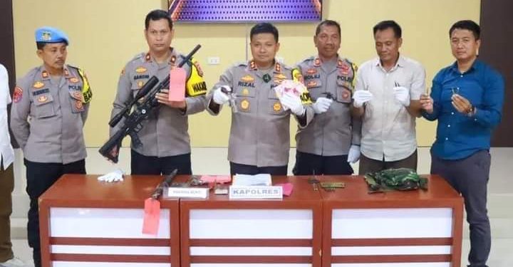 Mantan Tentara, Terlibat Kepemilikan Senpi Rakitan Dan Uang Palsu Di Lampung Timur