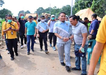 Wabup Lampura Bersih Bersih Sampah