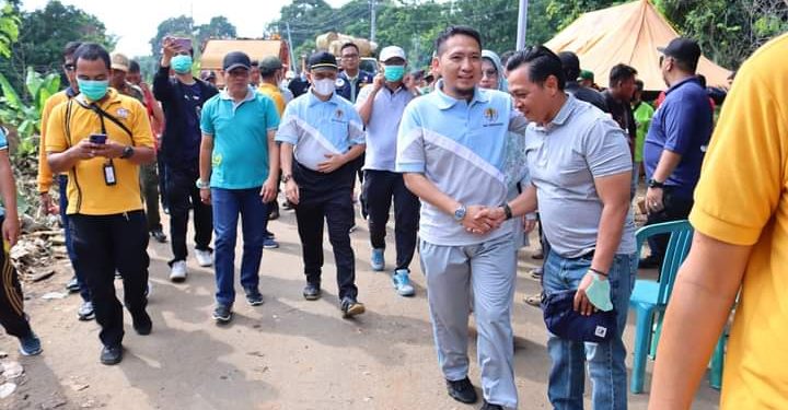 Wabup Lampura Bersih Bersih Sampah