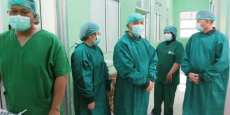Jelang HUT Tanggamus PJ Bupati Gelar Operasi Bibir Sumbing