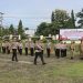 Jelang Operasi Keselamatan Krakatau Tahun 2024, Polres Lampung Utara Melaksanakan Apel Gelar Pasukan