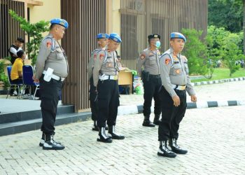 Wujudkan Anggota Polri Yang Disiplin, Bid Propam Polda Lampung Gelar Gaktibplin di Polres Tulang Bawang Barat