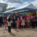 Hari Kedua Pasar Murah Yang di Gelar Pasar Pemkab Mesuji, Sembako Ramai di Serbu Warga. 