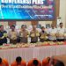 Polres Lampung Utara Dibantu TNI Dan Polda Lampung Melaksanakan Pengamanan Eksekusi Lahan Kosong Oleh Pengadilan Negeri Kotabumi