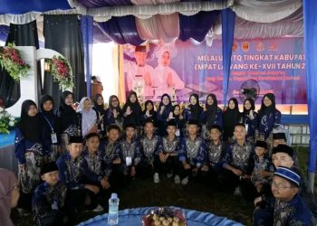 Sefza Doris,. S.Kom. Sambut Kedatangan Pj Bupati Empat Lawang pada Pembukaan MTQ XVII Tahun 2024