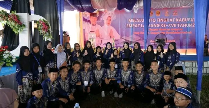 Sefza Doris,. S.Kom. Sambut Kedatangan Pj Bupati Empat Lawang pada Pembukaan MTQ XVII Tahun 2024