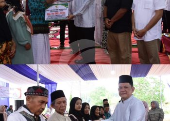 PJ Bupati Tubaba Bersama Forkopimda Melakukan Kunjungan Safari Ramadhan 1445 H / 2024 M