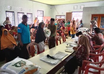 Pemerintah Kampung Sukabumi Buay Bahuga Salurkan Bantuan CPP Tahap Ke Tiga