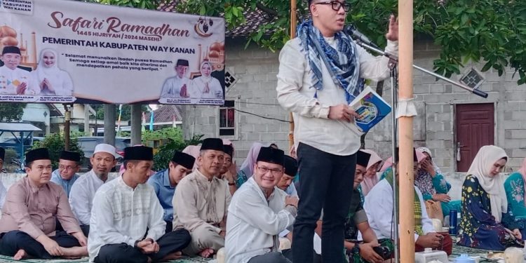 Pemerintah Kabupaten Way Kanan melaksanakan Safari Ramadhan di Kecamatan Buay Bahuga
