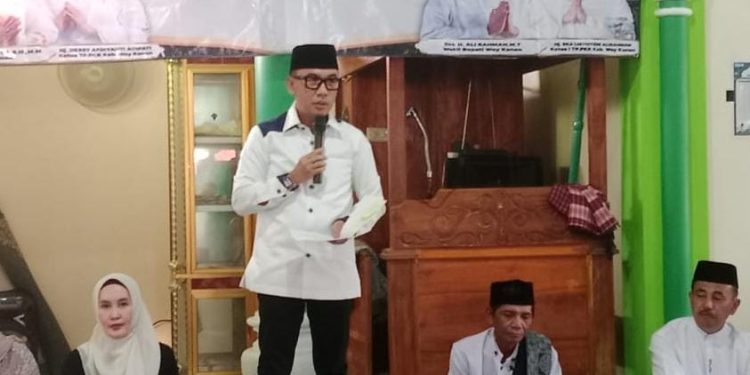 Bupati Way Kanan Safari Ramadhan di Kampung Wonoharjo Bumi Agung 