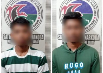 Bawa Narkotika di Panaragan, 2 Pemuda Ditangkap Polisi