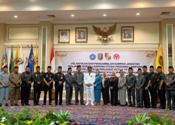Aswarodi Resmi di Lantik Menjadi Pj Bupati Lampura