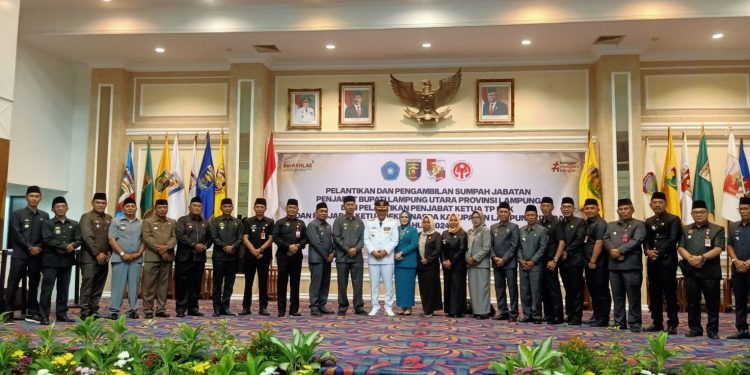 Aswarodi Resmi di Lantik Menjadi Pj Bupati Lampura
