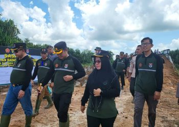 Ketua DPRD Kab Mesuji Menghadiri Acara  TMMD Ke-119