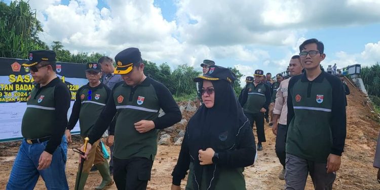 Ketua DPRD Kab Mesuji Menghadiri Acara  TMMD Ke-119