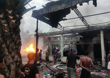 Polres Muba Amankan Pelaku Kebakaran Penyulingan Minyak di Babat Toman