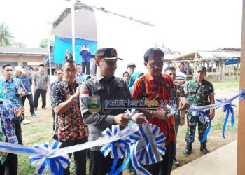 Bupati Pesisir Barat Resmikan Pasar