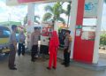 Cegah Kecurangan Pengisian BBM Jelang Mudik Lebaran, Polres Lampung Utara Cek SPBU