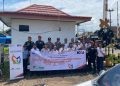PT. KAI Drive IV Tanjung Karang Bagikan Sembako Kepada Penjaga Perlintasan Wilayah B