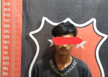 Pelaku Curat Kendaraan Bermotor di Amankan Polsek Bukit Kemuning