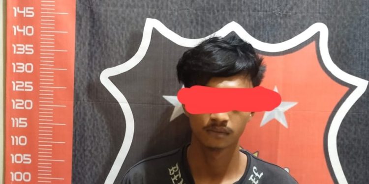 Pelaku Curat Kendaraan Bermotor di Amankan Polsek Bukit Kemuning