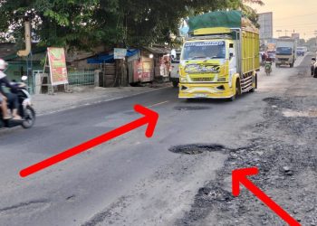Lapor Pak Gubernur dan Kapolda,Jalan Kami Berlobang Banyak terjadi Lakalantas di Lampura