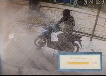 Nusi Kios Burung Meradang Motor Honda Bead Kesayangan di Gondol Maling di Kel Tanjung Harapan Kotabumi