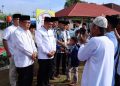 PJ Bupati Lampura Dan Forkopimda Melaksanakan Sholat Idul Fitri