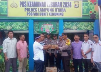 Pemkab Lampura Pantau Arus Balik Mudik Lebaran, Pemudik Dihimbau Utamakan Keselamatan. 