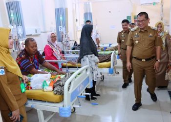 Pj Bupati Lampung Utara, Aswarodi Bersama Jajaran Melakukan Inspeksi Mendadak