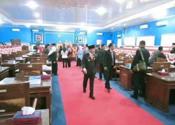 Ketua DPRD Empat Lawang Pimpin Rapat Paripurna: Pj Bupati Sampaikan LKPJ Bupati Tahun 2023