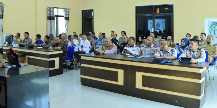 Rakor Lintas Sektoral Ops Ketupat Krakatau 2024 Diwilayah Kabupaten Tulang Bawang Barat
